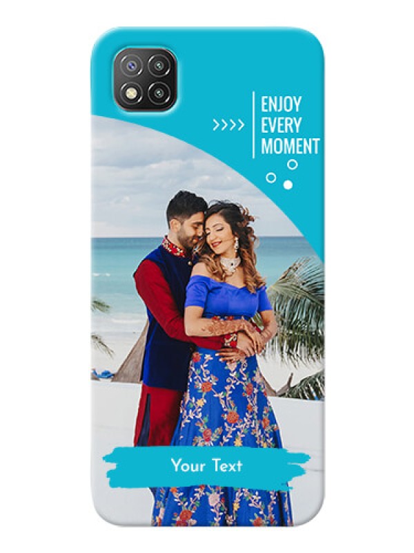 Custom Poco C3 Personalized Phone Covers: Happy Moment Design