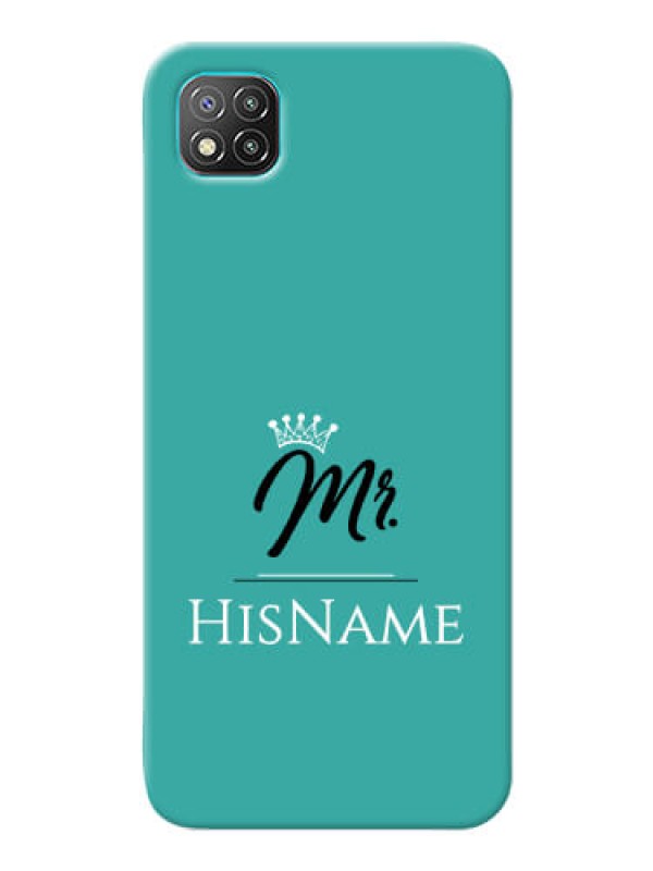 Custom Poco C3 Custom Phone Case Mr with Name