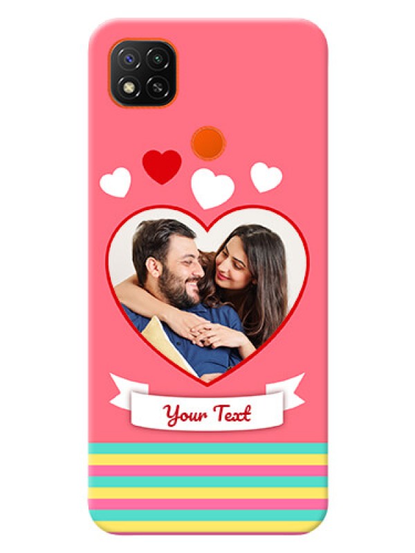 Custom Poco C31 Personalised mobile covers: Love Doodle Design