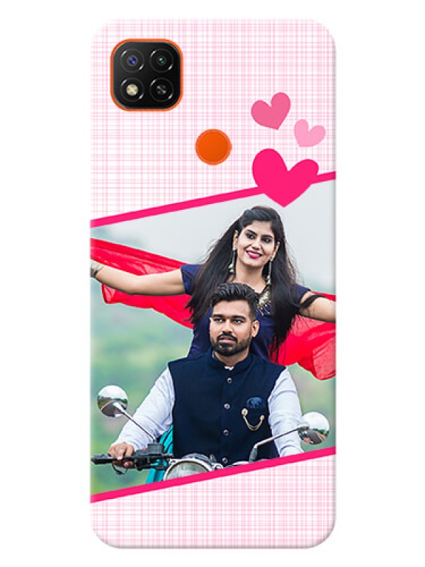 Custom Poco C31 Personalised Phone Cases: Love Shape Heart Design