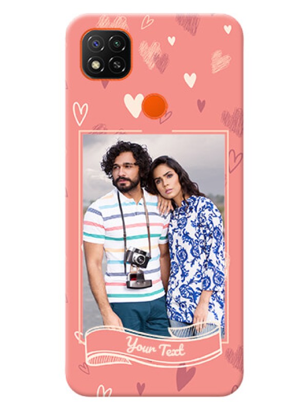 Custom Poco C31 custom mobile phone cases: love doodle art Design