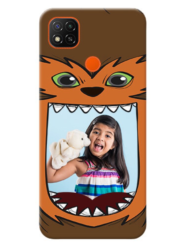 Custom Poco C31 Phone Covers: Owl Monster Back Case Design