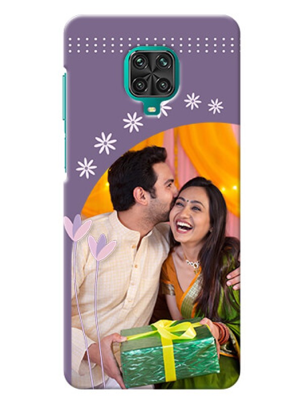 Custom Poco M2 Pro Phone covers for girls: lavender flowers design 