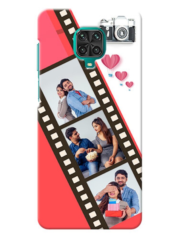 Custom Poco M2 Pro custom phone covers: 3 Image Holder with Film Reel