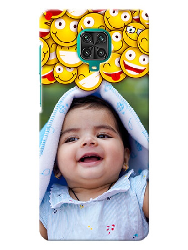 Custom Poco M2 Pro Custom Phone Cases with Smiley Emoji Design