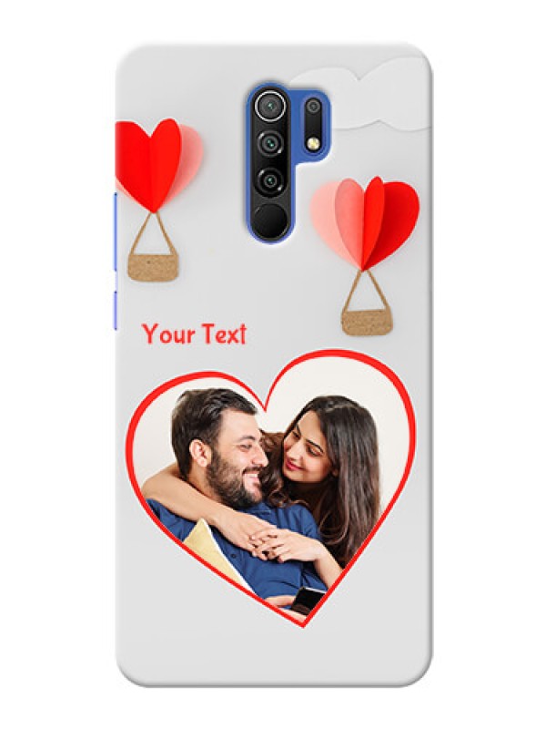 Custom Poco M2 Reloaded Phone Covers: Parachute Love Design