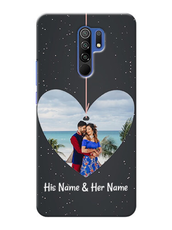 Custom Poco M2 Reloaded custom phone cases: Hanging Heart Design