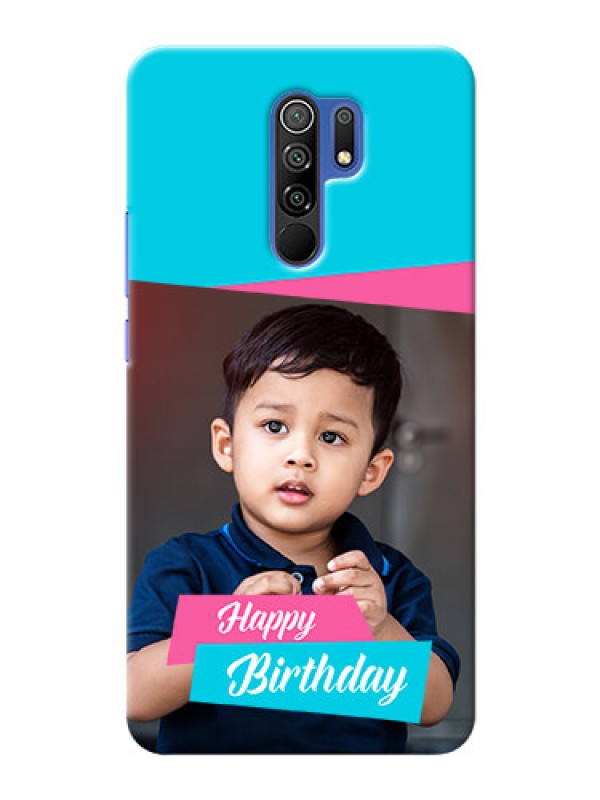 Custom Poco M2 Reloaded Mobile Covers: Image Holder with 2 Color Design