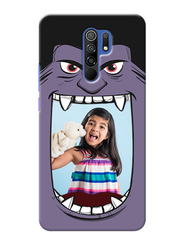 Custom Poco M2 Reloaded Personalised Phone Covers: Angry Monster Design