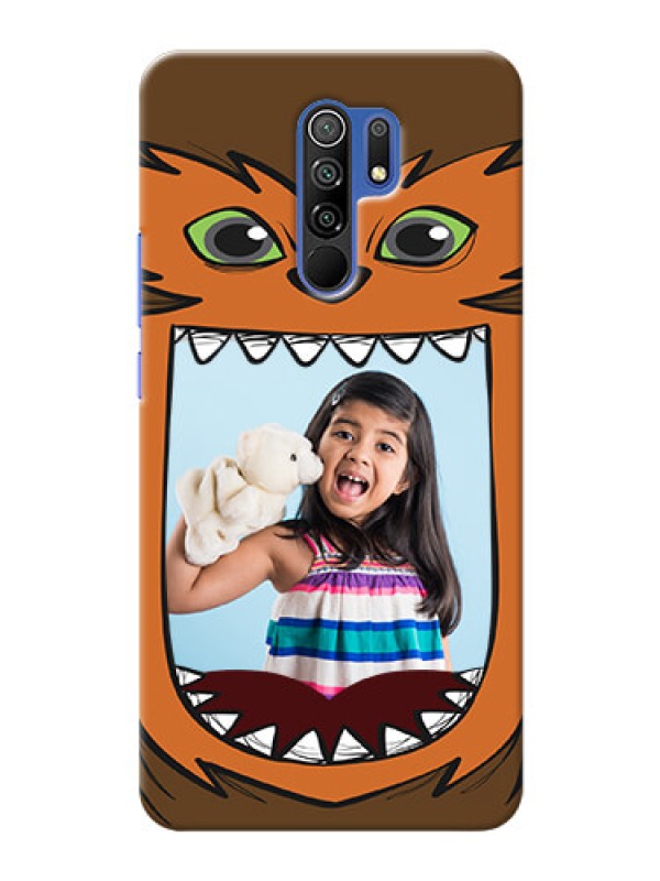Custom Poco M2 Reloaded Phone Covers: Owl Monster Back Case Design