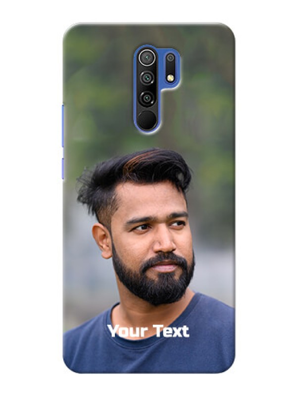 Custom Poco M2 Reloaded Mobile Cover: Photo with Text