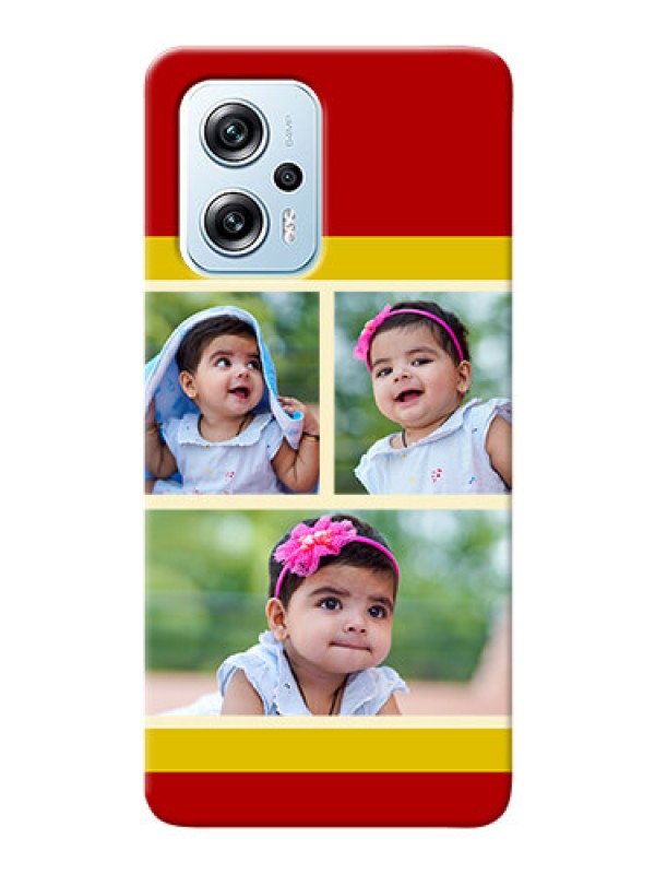 Custom Poco X4 GT 5G mobile phone cases: Multiple Pic Upload Design