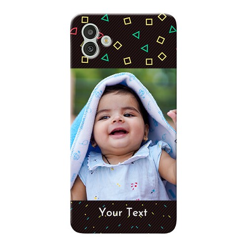 Buy Galaxy A04 custom mobile cases with confetti birthday design