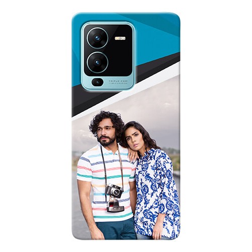 Buy Vivo V25 Pro 5G Back Covers Simple Pattern Photo Upload Design