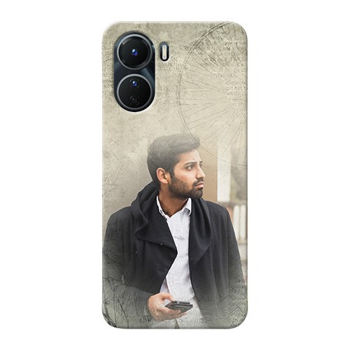 Buy Vivo Y16 custom mobile back covers with vintage design