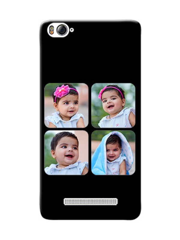 Custom Xiaomi 4i Multiple Pictures Mobile Back Case Design