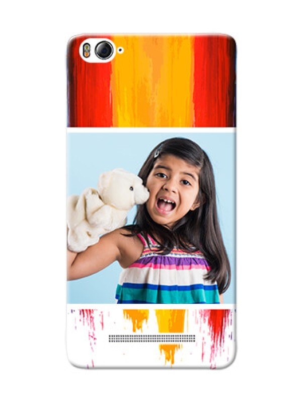 Custom Xiaomi 4i Colourful Mobile Cover Design