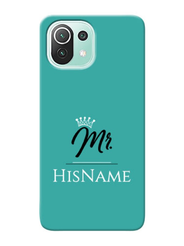 Custom Mi 11 Lite NE 5G Custom Phone Case Mr with Name