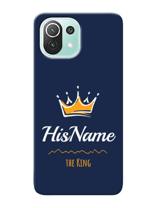 Custom Mi 11 Lite NE 5G King Phone Case with Name