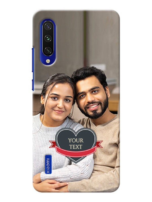 Custom Mi A3 mobile back covers online: Just Married Couple Design