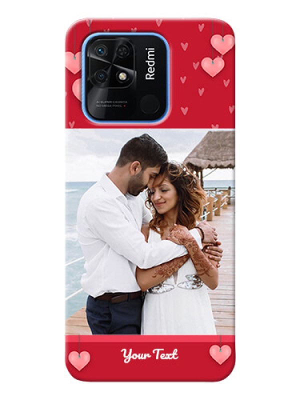 Custom Redmi 10 Mobile Back Covers: Valentines Day Design
