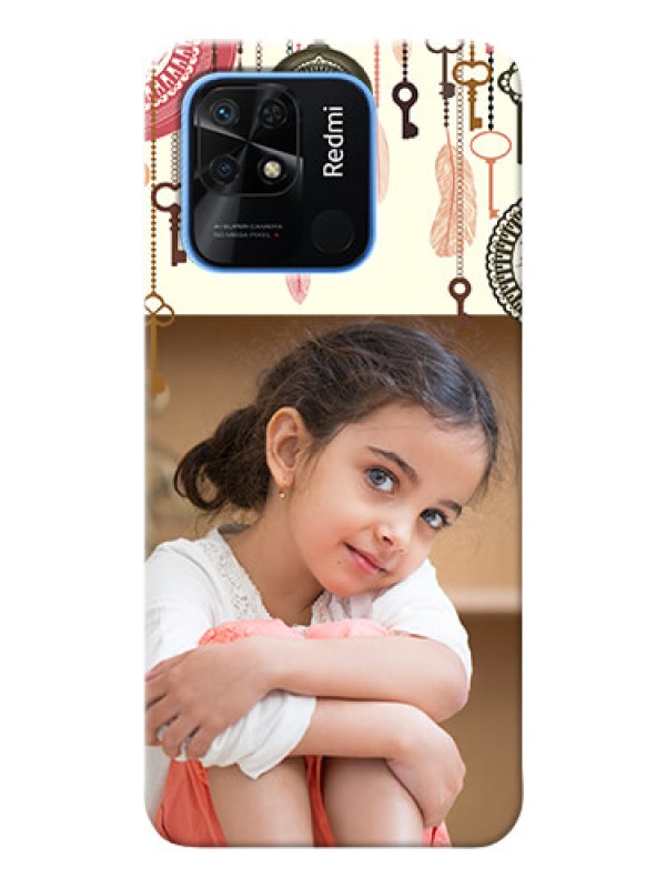 Custom Redmi 10 Phone Back Covers: Boho Style Design