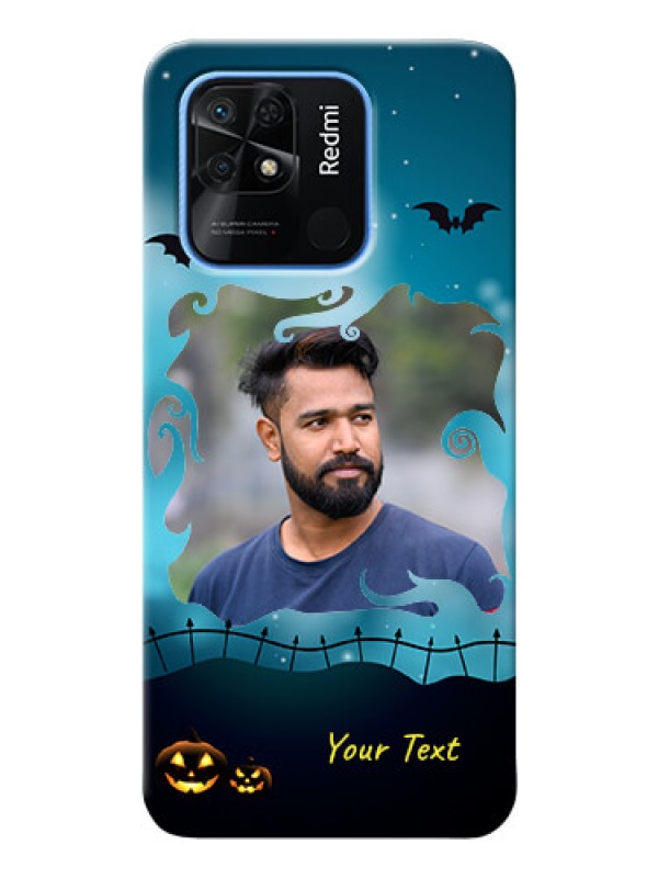 Custom Redmi 10 Personalised Phone Cases: Halloween frame design