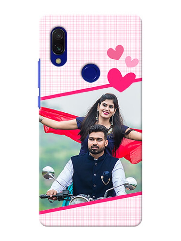 Custom Redmi 7 Personalised Phone Cases: Love Shape Heart Design