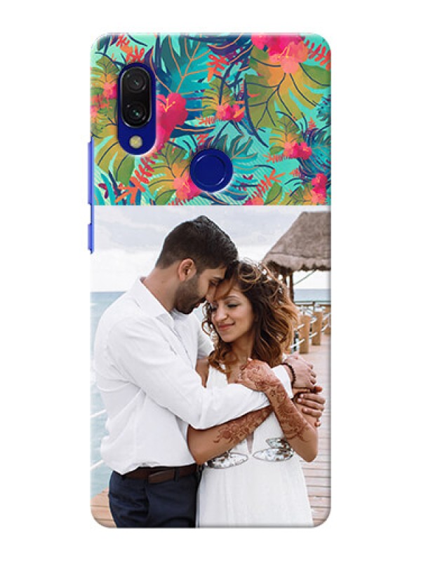 Custom Redmi 7 Personalized Phone Cases: Watercolor Floral Design