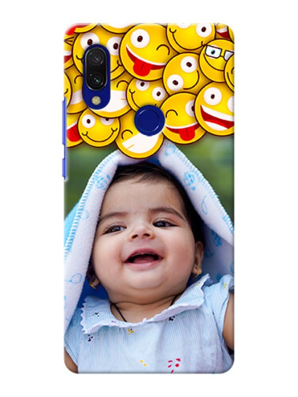 Custom Redmi 7 Custom Phone Cases with Smiley Emoji Design