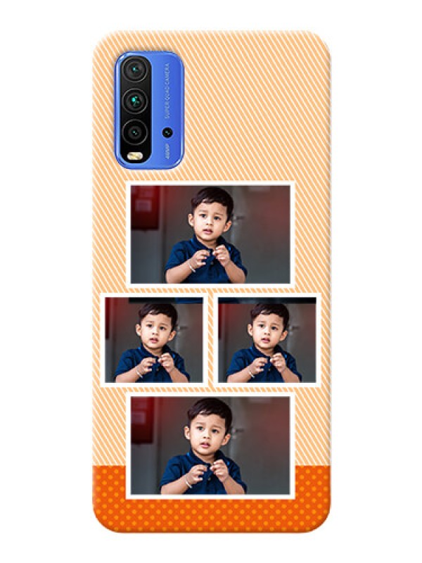 Custom Redmi 9 Power Mobile Back Covers: Bulk Photos Upload Design