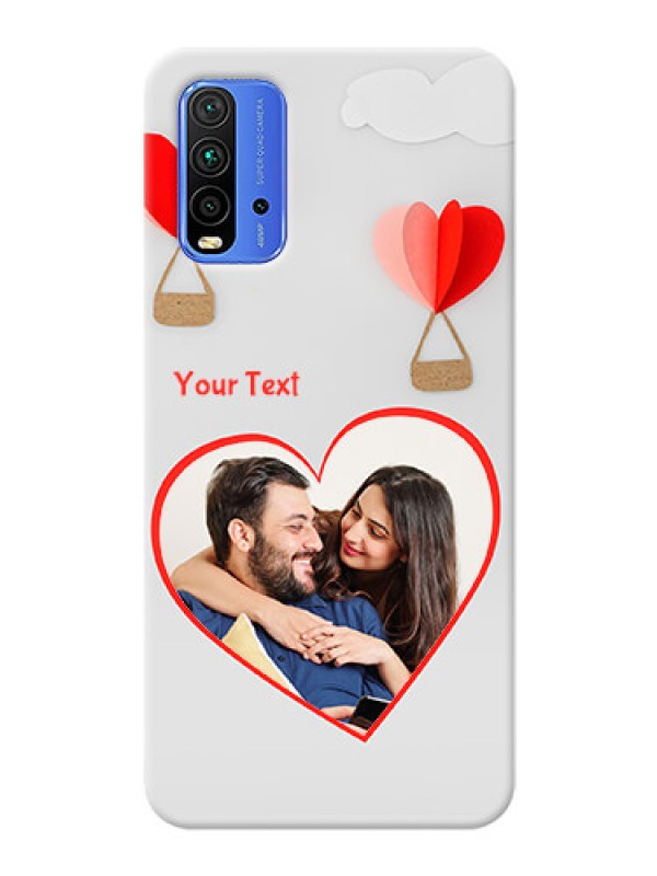 Custom Redmi 9 Power Phone Covers: Parachute Love Design