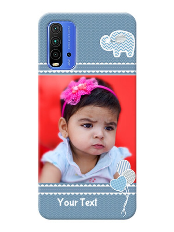 Custom Redmi 9 Power Custom Phone Covers with Kids Pattern Design