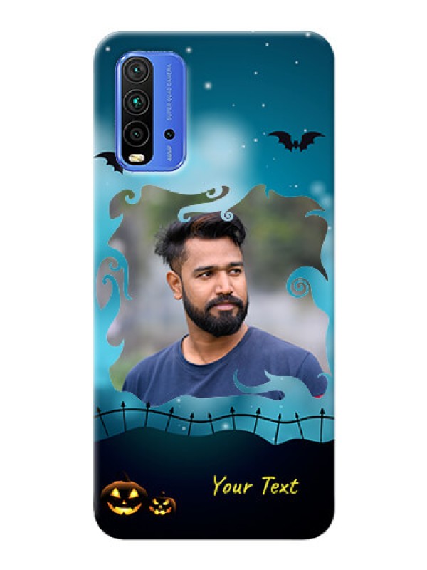 Custom Redmi 9 Power Personalised Phone Cases: Halloween frame design