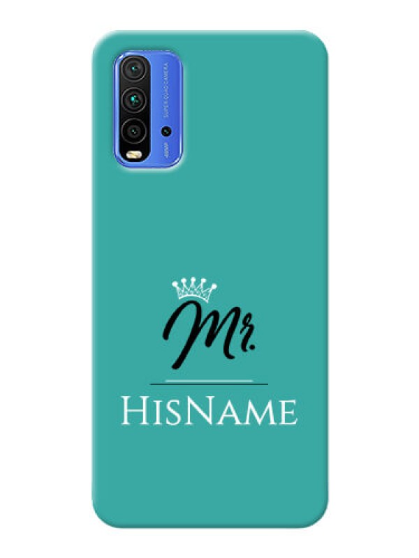 Custom Redmi 9 Power Custom Phone Case Mr with Name
