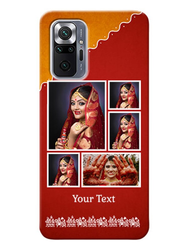 Custom Redmi Note 10 Pro Max customized phone cases: Wedding Pic Upload Design