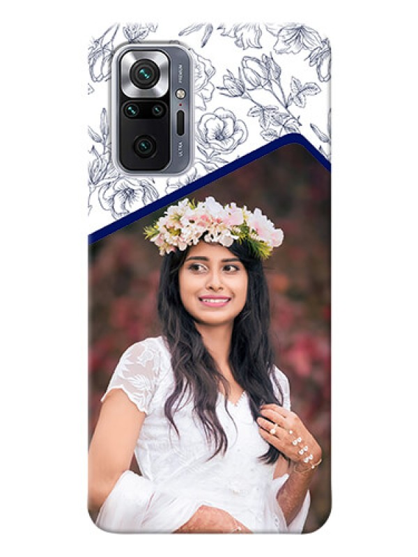 Custom Redmi Note 10 Pro Max Phone Cases: Premium Floral Design