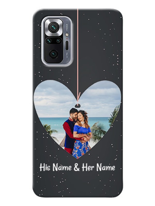 Custom Redmi Note 10 Pro Max custom phone cases: Hanging Heart Design