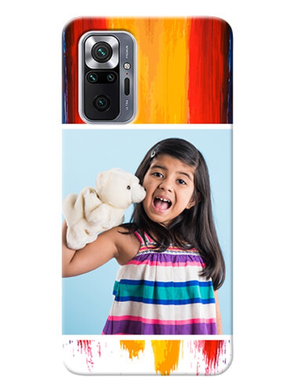 Custom Redmi Note 10 Pro Max custom phone covers: Multi Color Design