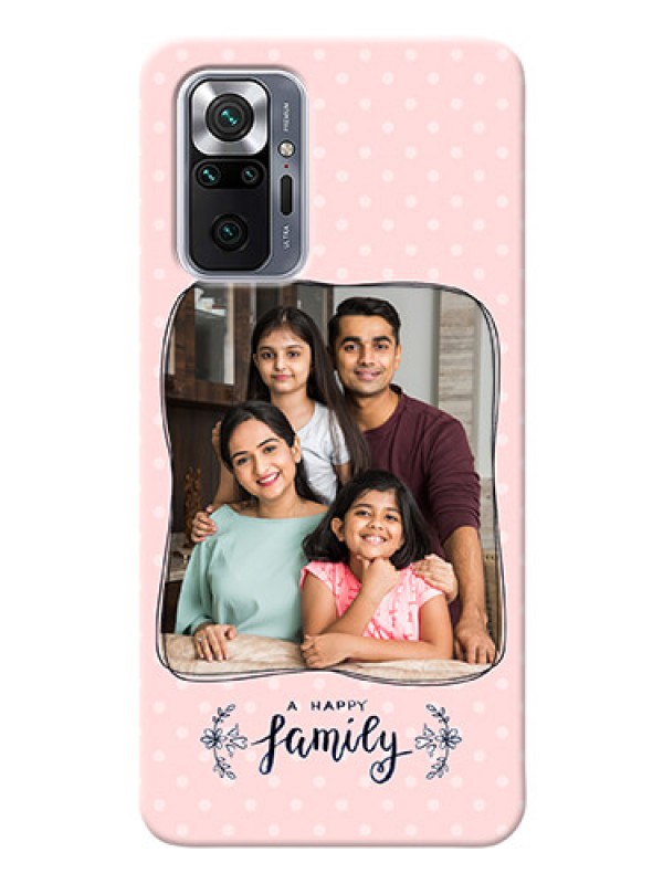 Custom Redmi Note 10 Pro Max Personalized Phone Cases: Family with Dots Design