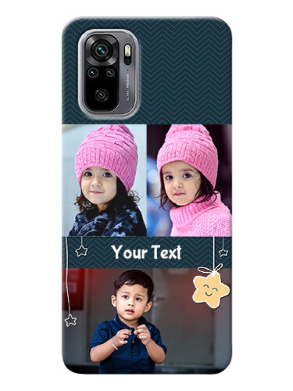 Custom Redmi Note 10 Mobile Back Covers Online: Hanging Stars Design