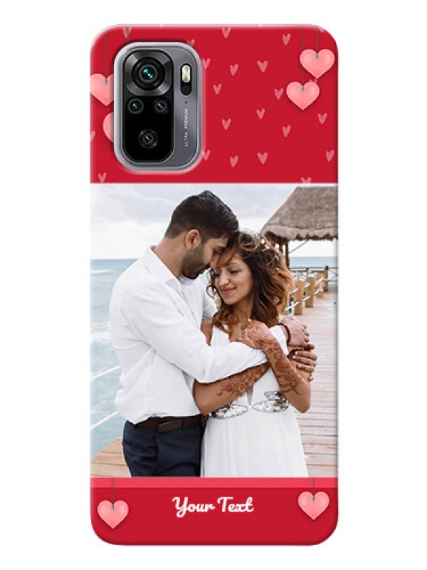Custom Redmi Note 10 Mobile Back Covers: Valentines Day Design