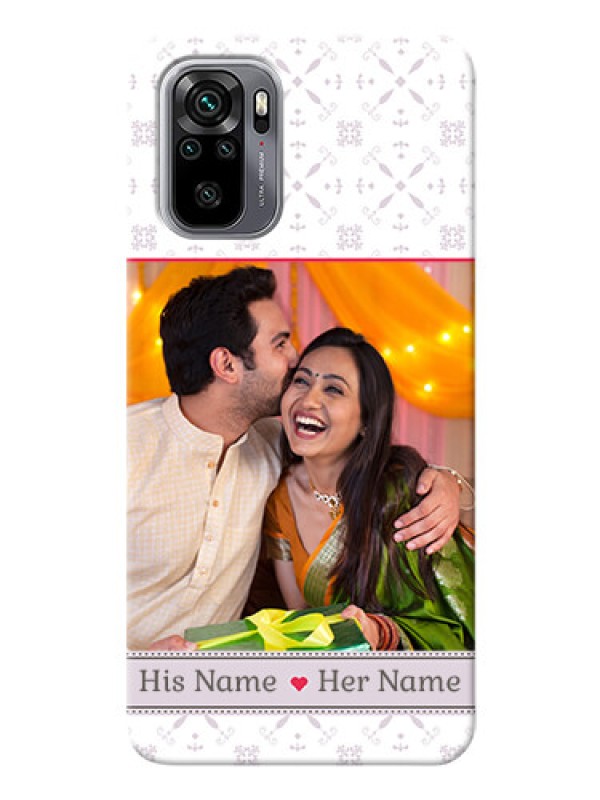 Custom Redmi Note 10 Phone Cases with Photo and Ethnic Design