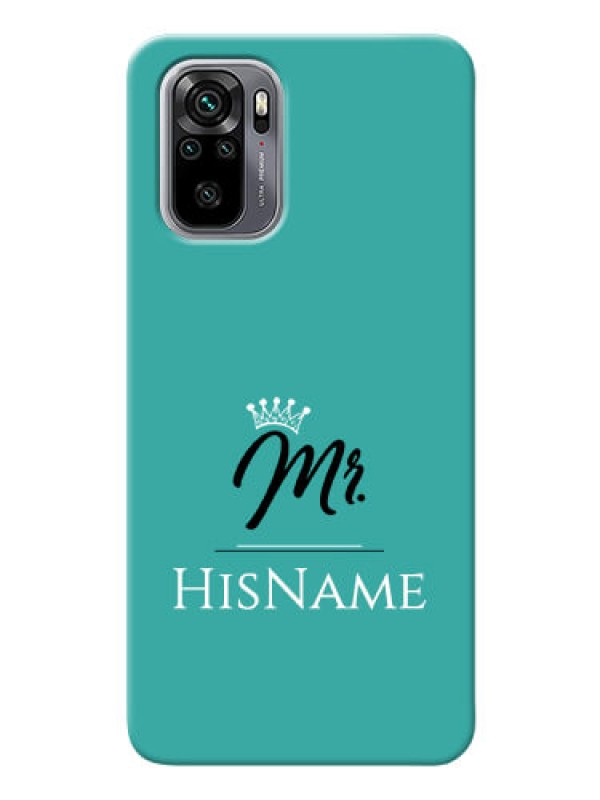 Custom Xiaomi Redmi Note 10 Custom Phone Case Mr with Name