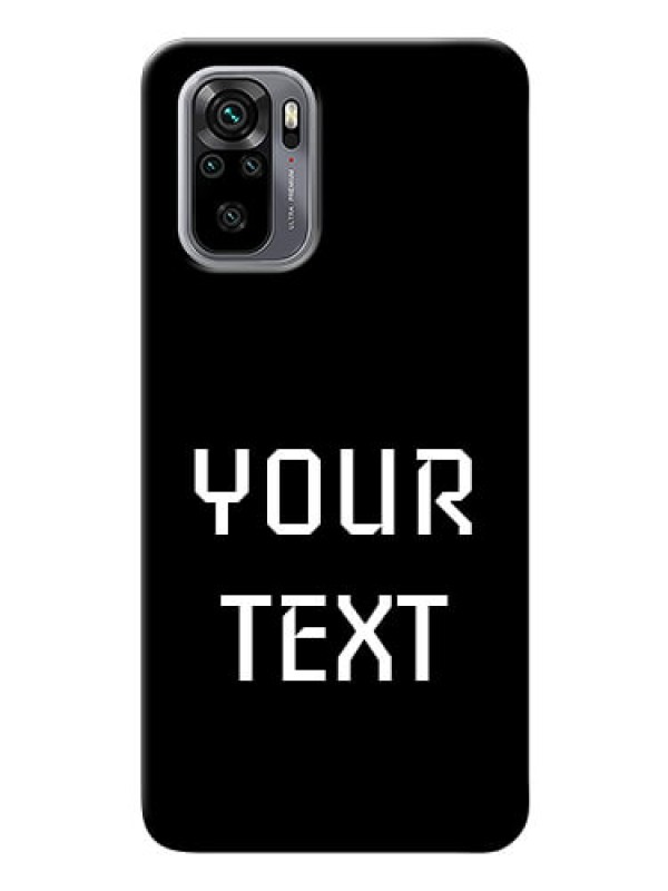 Custom Xiaomi Redmi Note 10 Your Name on Phone Case
