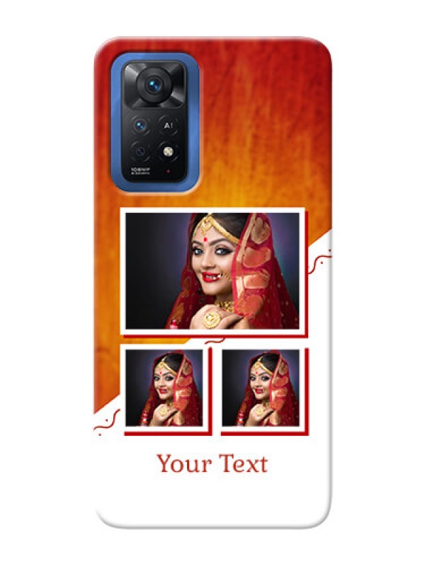 Custom Redmi Note 11 Pro Plus 5G Personalised Phone Cases: Wedding Memories Design 