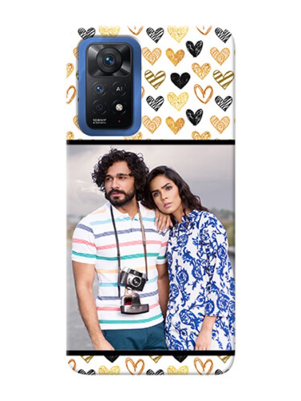 Custom Redmi Note 11 Pro Plus 5G Personalized Mobile Cases: Love Symbol Design