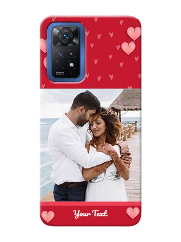 Custom Redmi Note 11 Pro Plus 5G Mobile Back Covers: Valentines Day Design