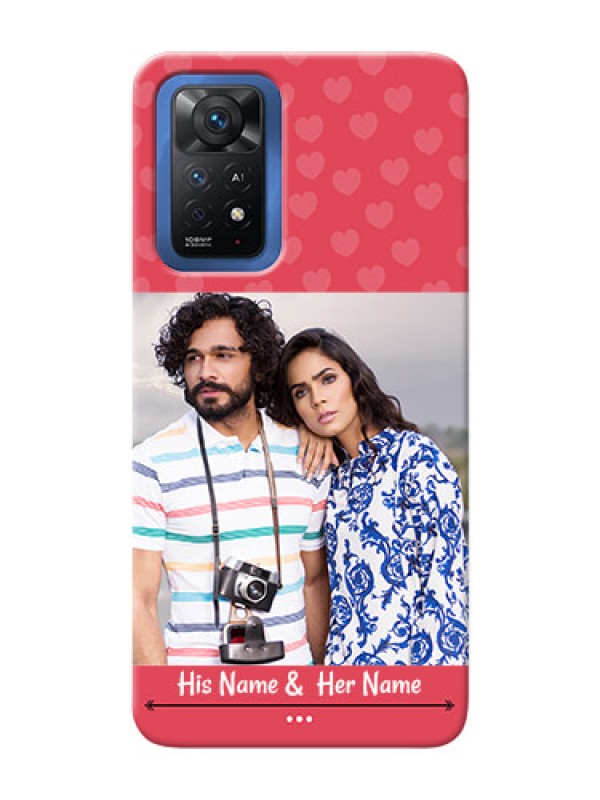 Custom Redmi Note 11 Pro Plus 5G Mobile Cases: Simple Love Design