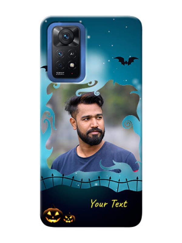 Custom Redmi Note 11 Pro Plus 5G Personalised Phone Cases: Halloween frame design